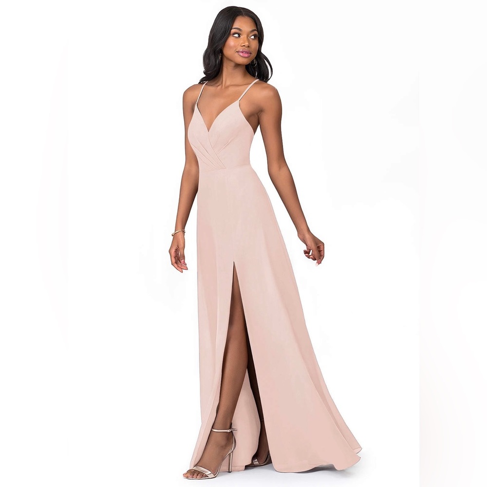 Azazie Everleigh Dress in Rose Petal